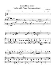 come holy spirit violin with piano accompaniment new arrangement of piano part_2.pdf