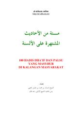 100 hadith dhaif & maudhu'.pdf