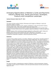 Emerging Opportunities in Pakistan’s Cards and Payments Industry- Market Size, Trends.docx