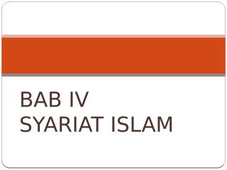 bab 4. syariat islam.pptx
