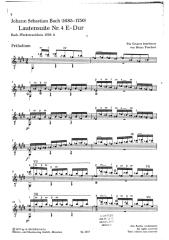Бах, Иоганн - Сюита №4 для лютни (BWV1006а).pdf