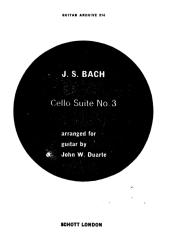 Бах, Иоганн - Сюита №3 для виолончели (BWV 1009).pdf