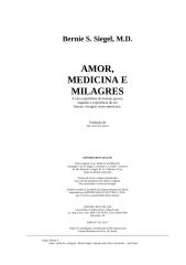 Amor, Medicina e Milagres - Bernie Siegel.doc